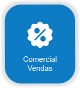 Comercial/Vendas - ícone de percentagem