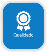 Gestão da Qualidade - ícone com certificação