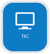 TIC - ícone de uma ecrã de computador