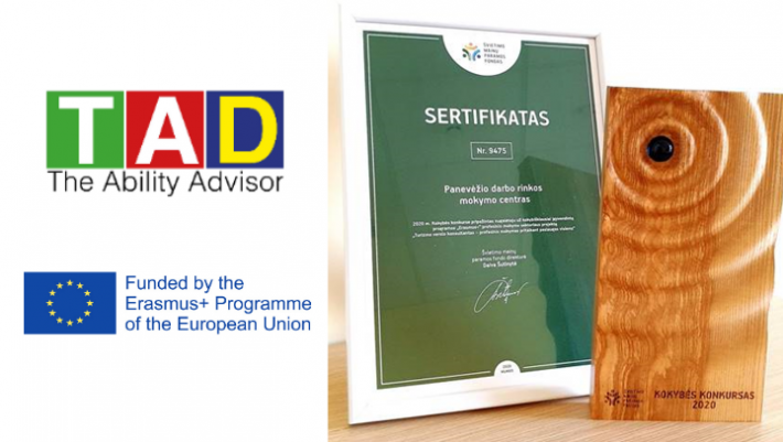 Projeto TAD premiado na Lituânia