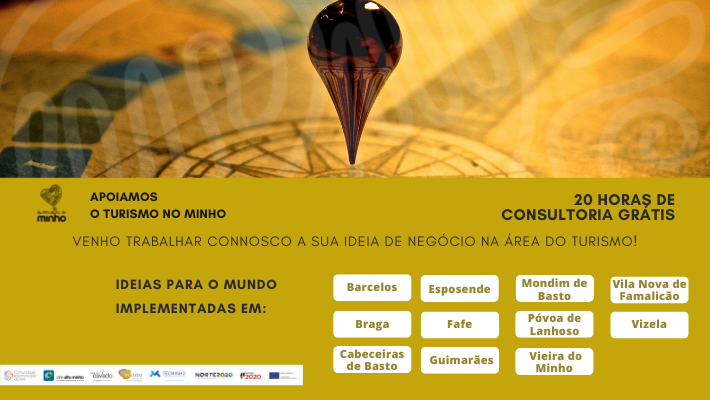 20 horas de consultoria gratuita para negócios turísticos do Minho