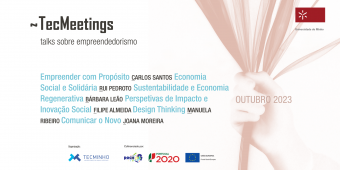 TecMinho organiza 6 talks sobre empreendedorismo em outubro