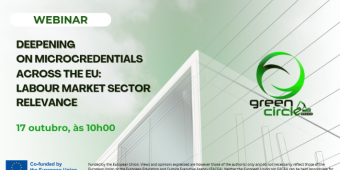 Webinar "Deepening on Microcredentials across the EU: Labour Market Sector Relevance" a 17 de outubro