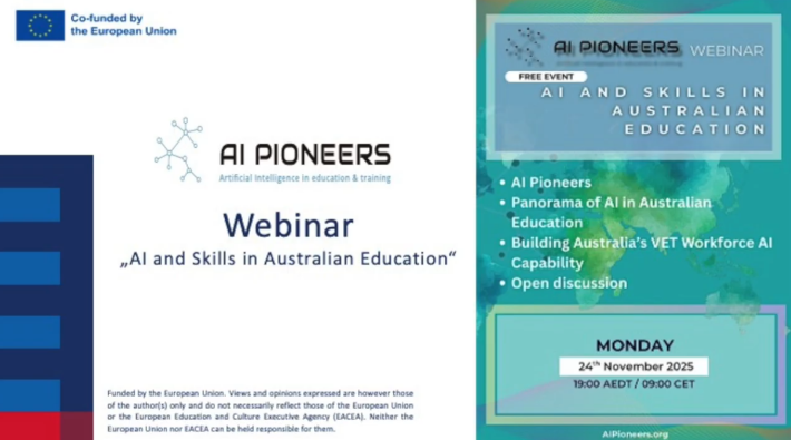 Webinar AI Pioneers explora a ligação entre IA e as competências na educação australiana