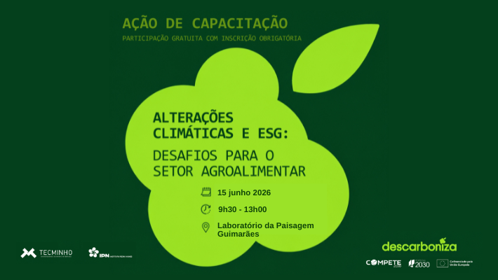 Ciclo sobre clima e ESG chega ao Norte: TecMinho promove sessão em Guimarães